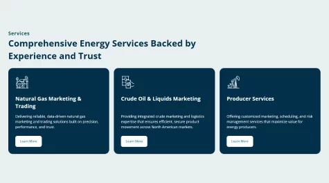 CIMA Energy | A Site That Finally Matched the Business
        Gallery Upper Image 1