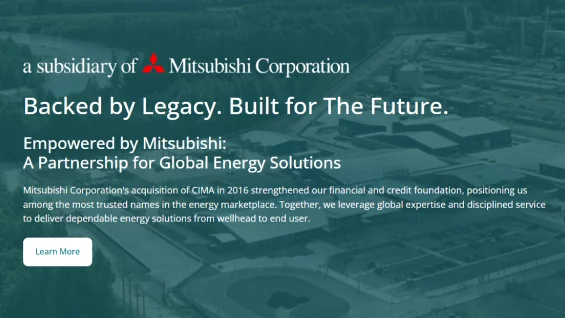 CIMA Energy | A Site That Finally Matched the Business
        Gallery Upper Image 2