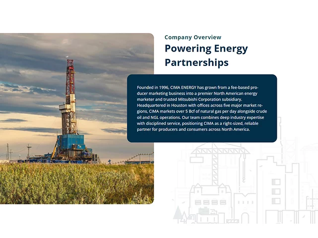 CIMA Energy | A Site That Finally Matched the Business
        Gallery Lower Image 2