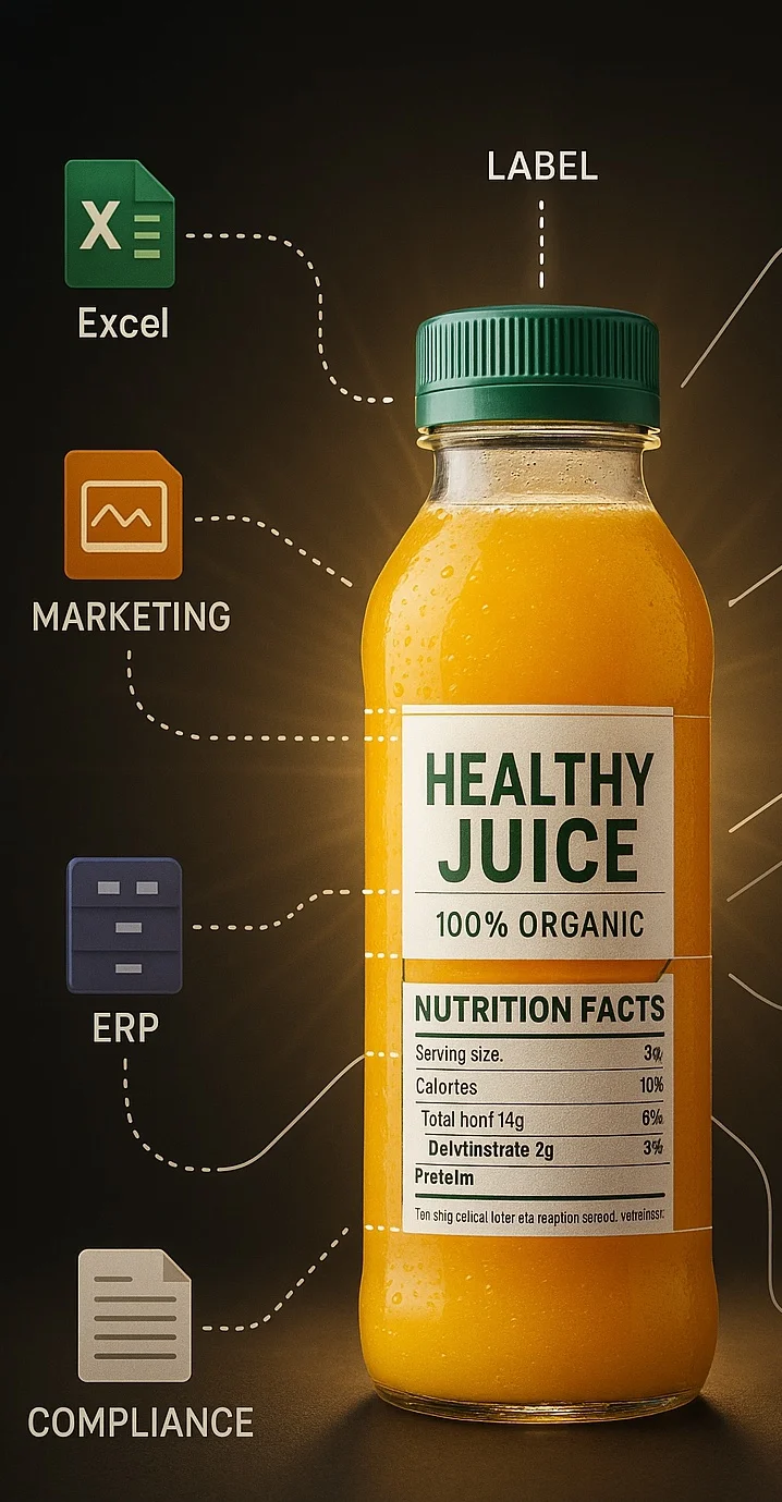 Icon showing a computer connected to servers, symbolizing MDM Implementation Services and master data management consultants for data integration and storage
