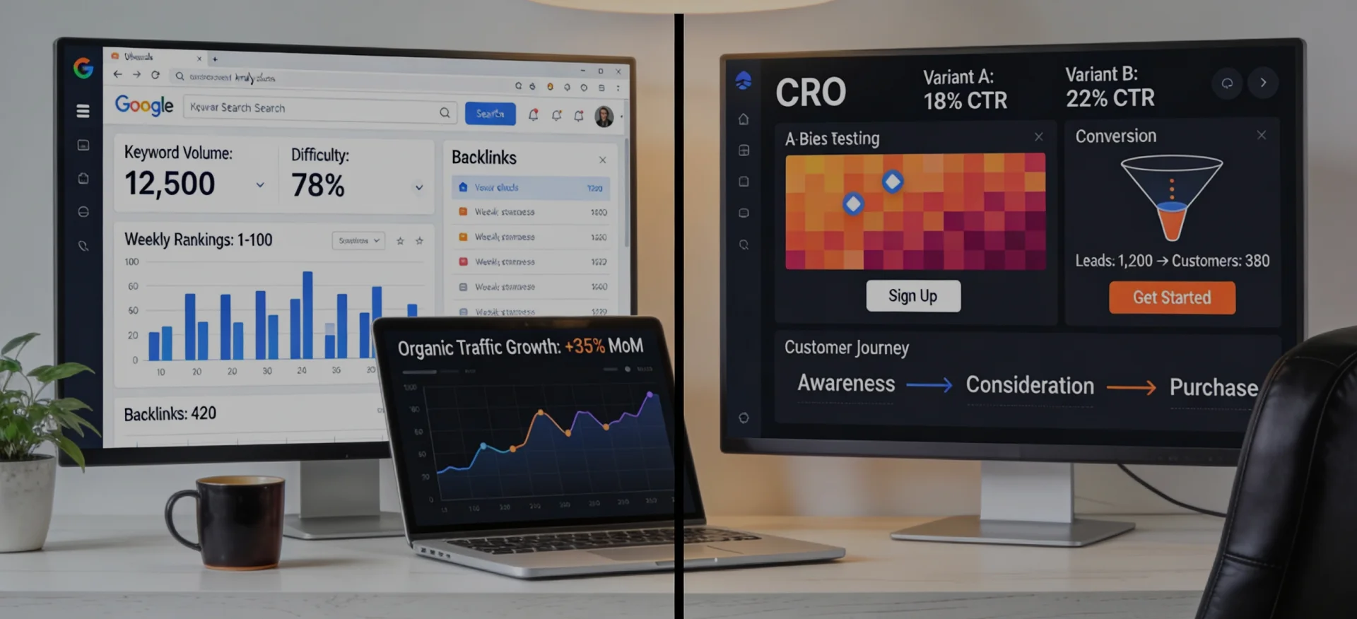 SEO vs. CRO: Why They Should Always Go Together