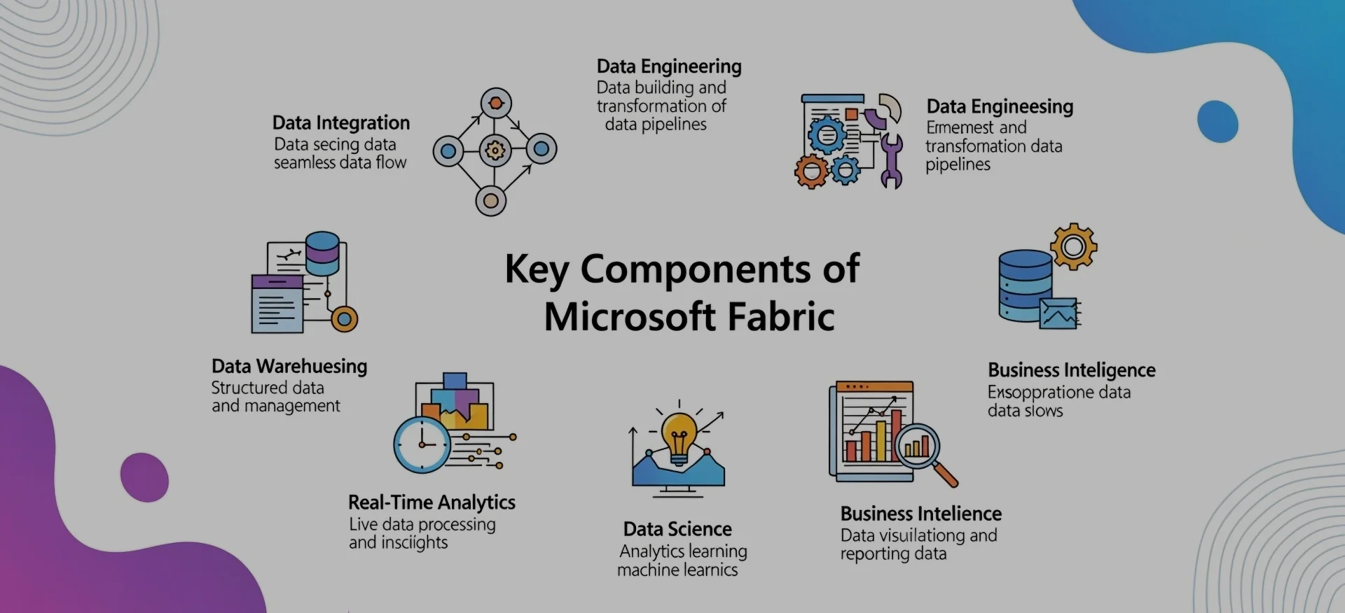 What Are the Key Components of Microsoft Fabric