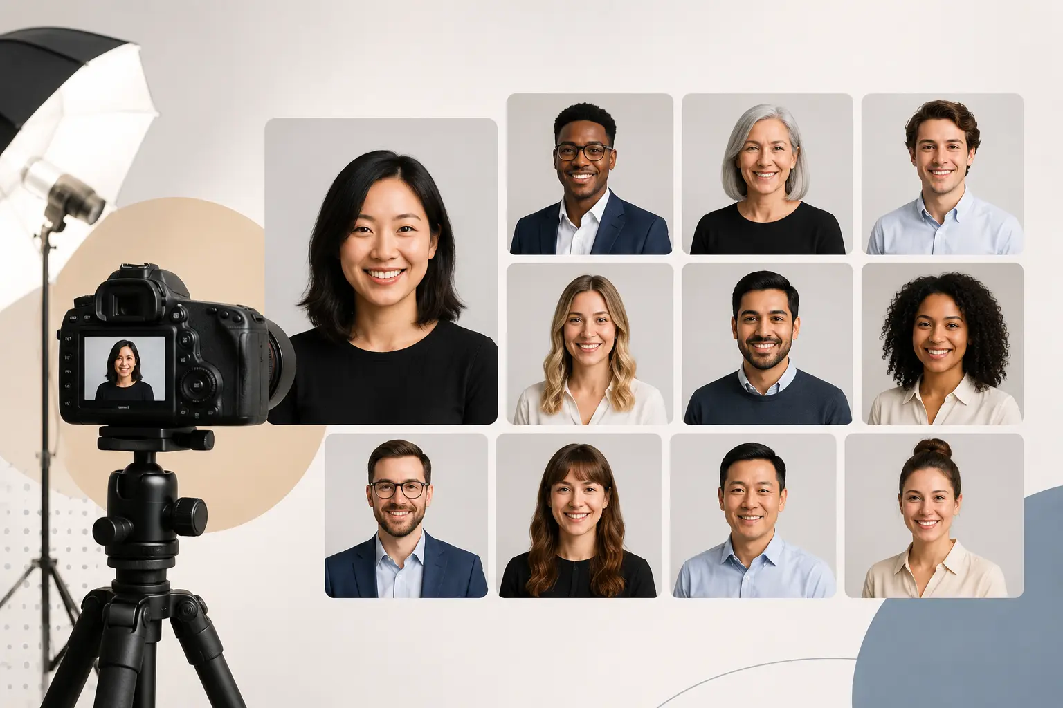 Team Headshots at Scale: Options for HR Teams