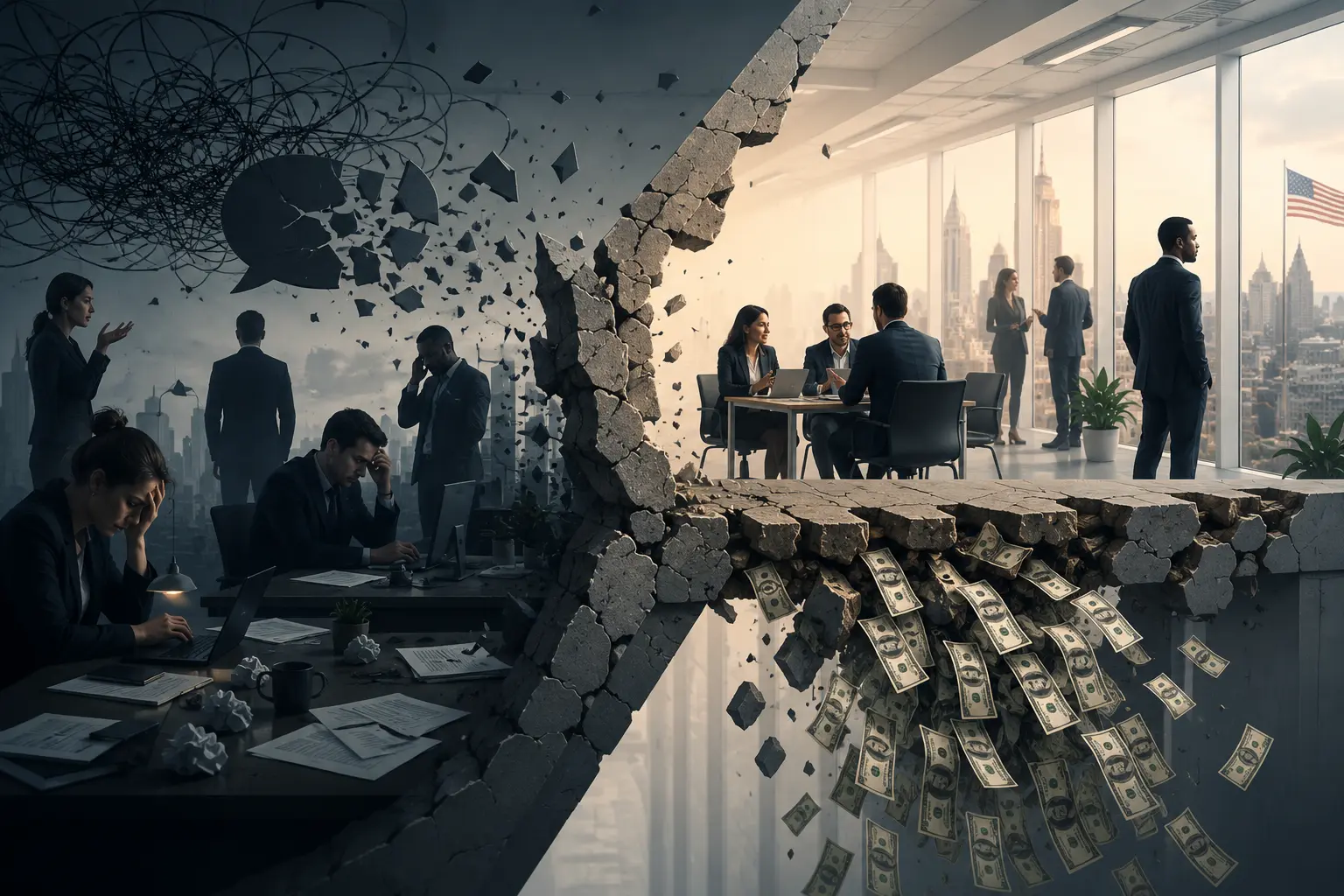 The Cost of Poor Internal Communication in US Companies