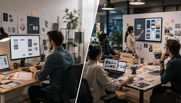 Choosing Between In-House Designers and a Design Agency for Digital