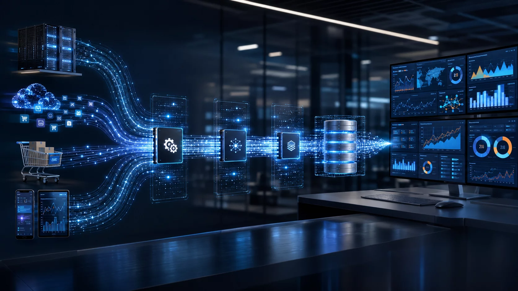 How Data Pipelines Work: From Source to Dashboard