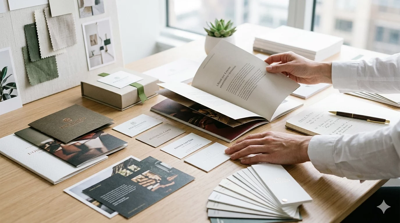 The Psychology of Physical Marketing Materials