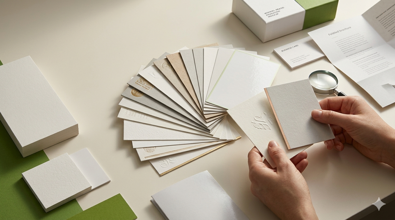 Choosing Paper Stock and Finishes for Brand Impact