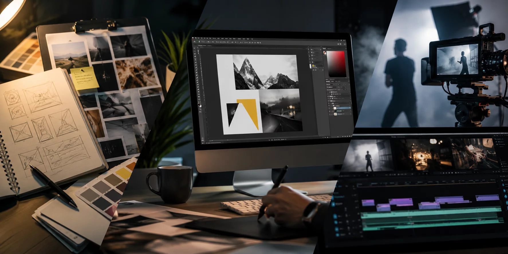 Campaign Creative Production: Design, Copy, Video 
