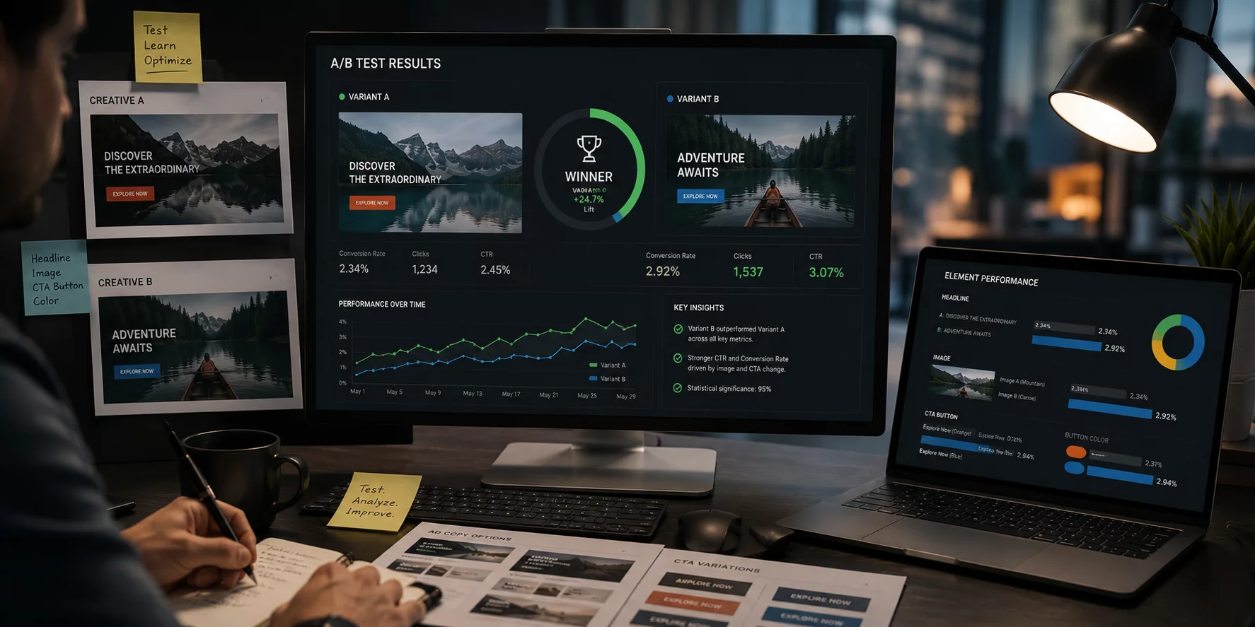 A/B Testing Creative Elements in Digital Campaigns 
