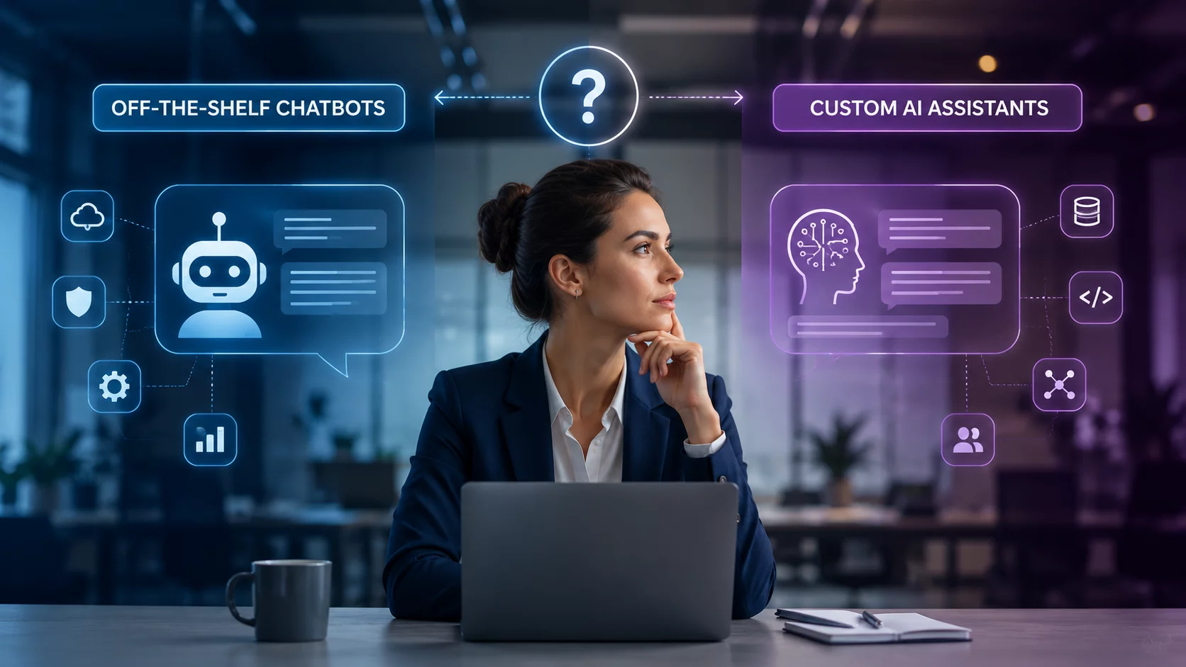 Off-the-Shelf Chatbots vs Custom AI Assistants: How to Choose