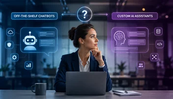 Off-the-Shelf Chatbots vs Custom AI Assistants: How to Choose