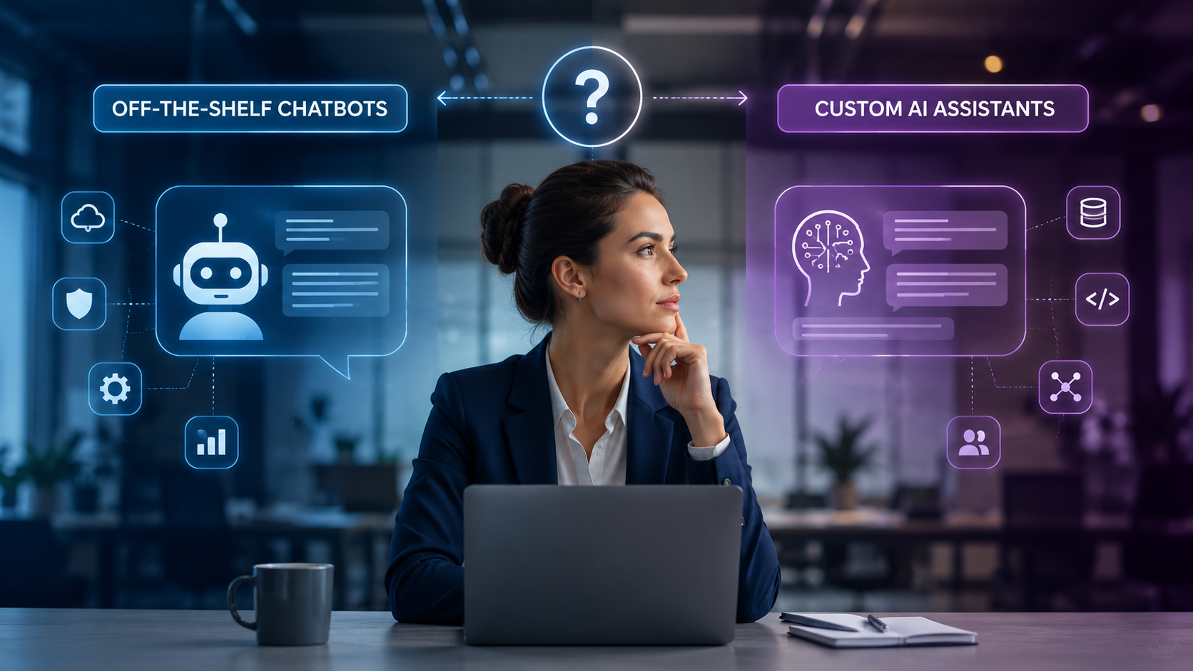 Off-the-Shelf Chatbots vs Custom AI Assistants: How to Choose