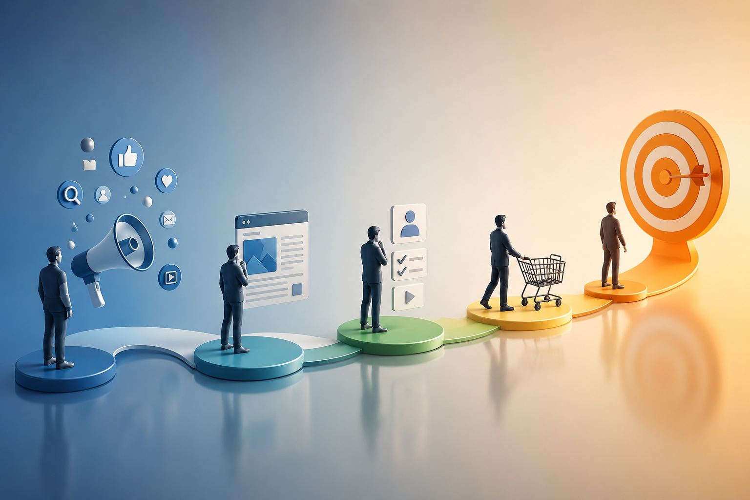 The Buyer Journey in Digital Marketing - Awareness to Conversion 