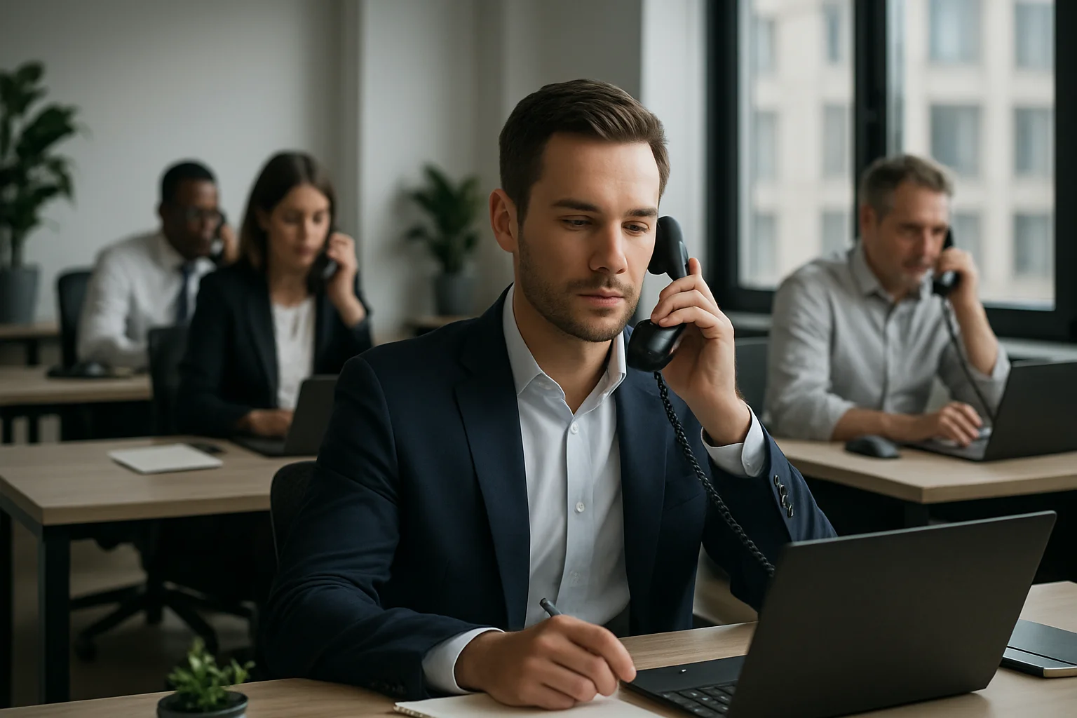 Cold calling in a competitive market: standing out from the crowd