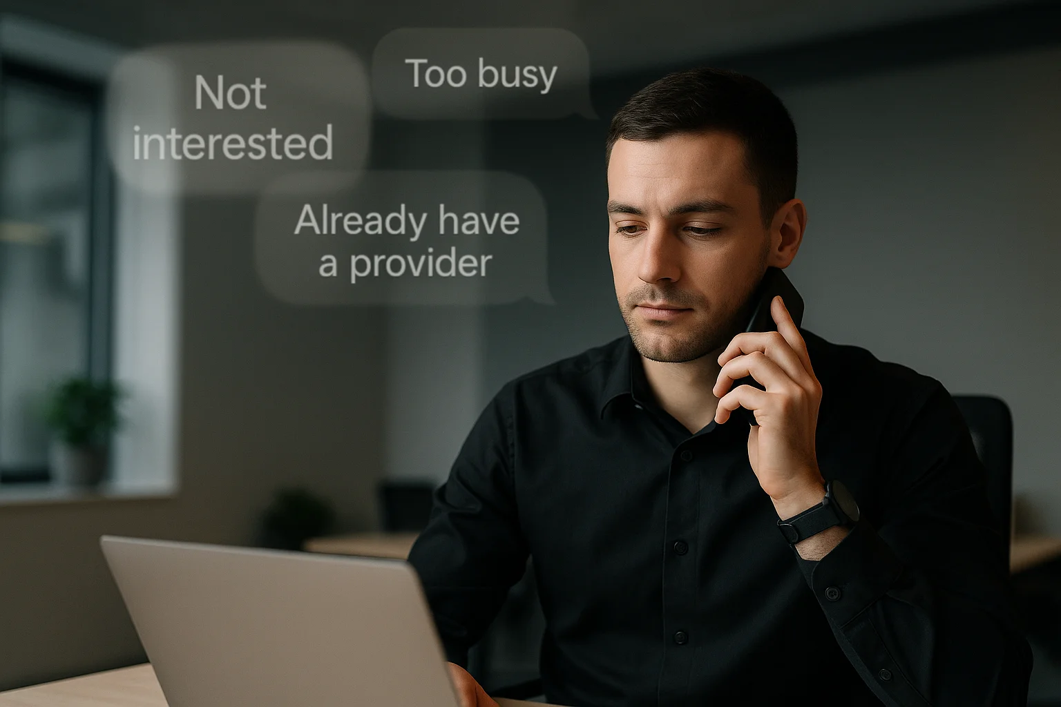 Overcoming objections during cold calls