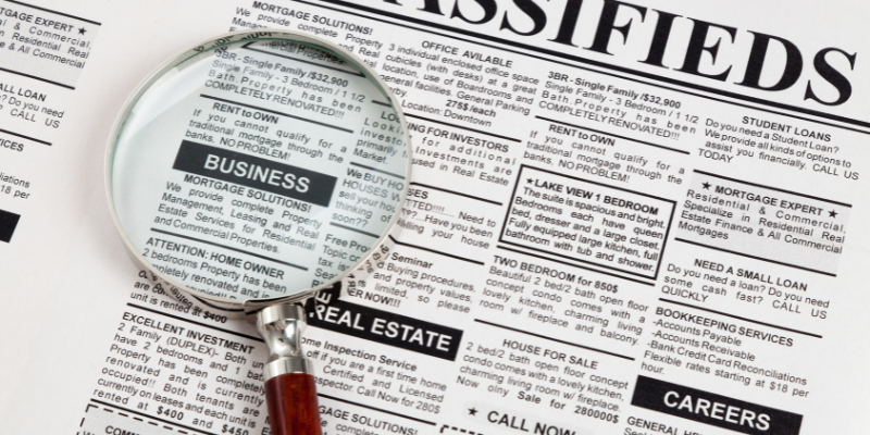 Local Radio or Newspaper Ads