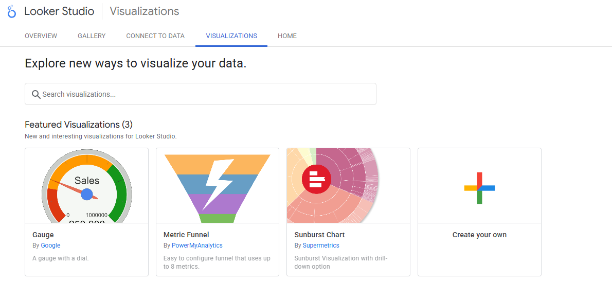 Google Data Studio SEO reporting software