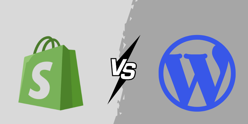 image showing Comparison between Shopify and WordPress