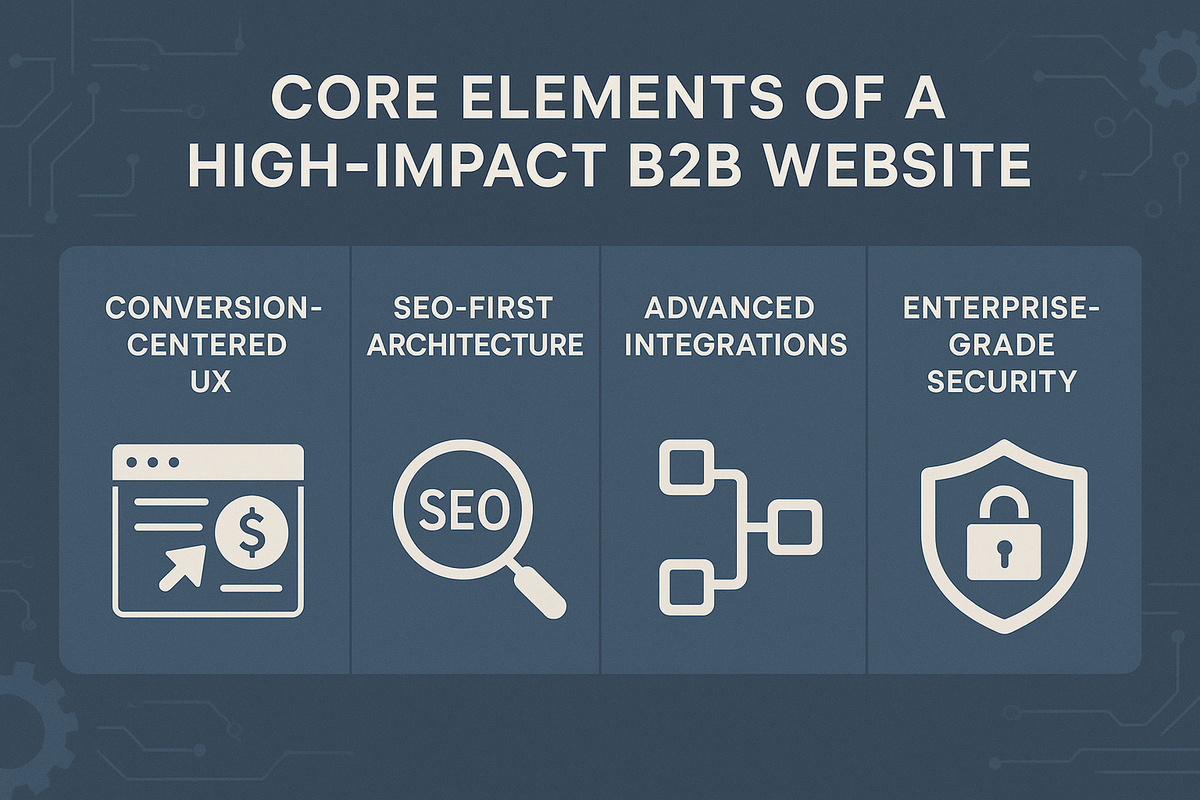 4 Core Elements of a High-Impact B2B Website